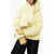 Jil Sander Quilted Down Jacket With Padded Scarf Yellow