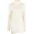 Jil Sander Turtleneck Sweater With Asymmetric Hem White
