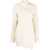 Jil Sander Wool Sleeveless Sweater With Removable Wrap White