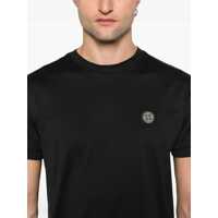 Tricouri Stone Island pentru Barbati - Tricouri Stone Island Stone Island T-Shirt Black Barbati (BM 16726782) - B-mall.ro