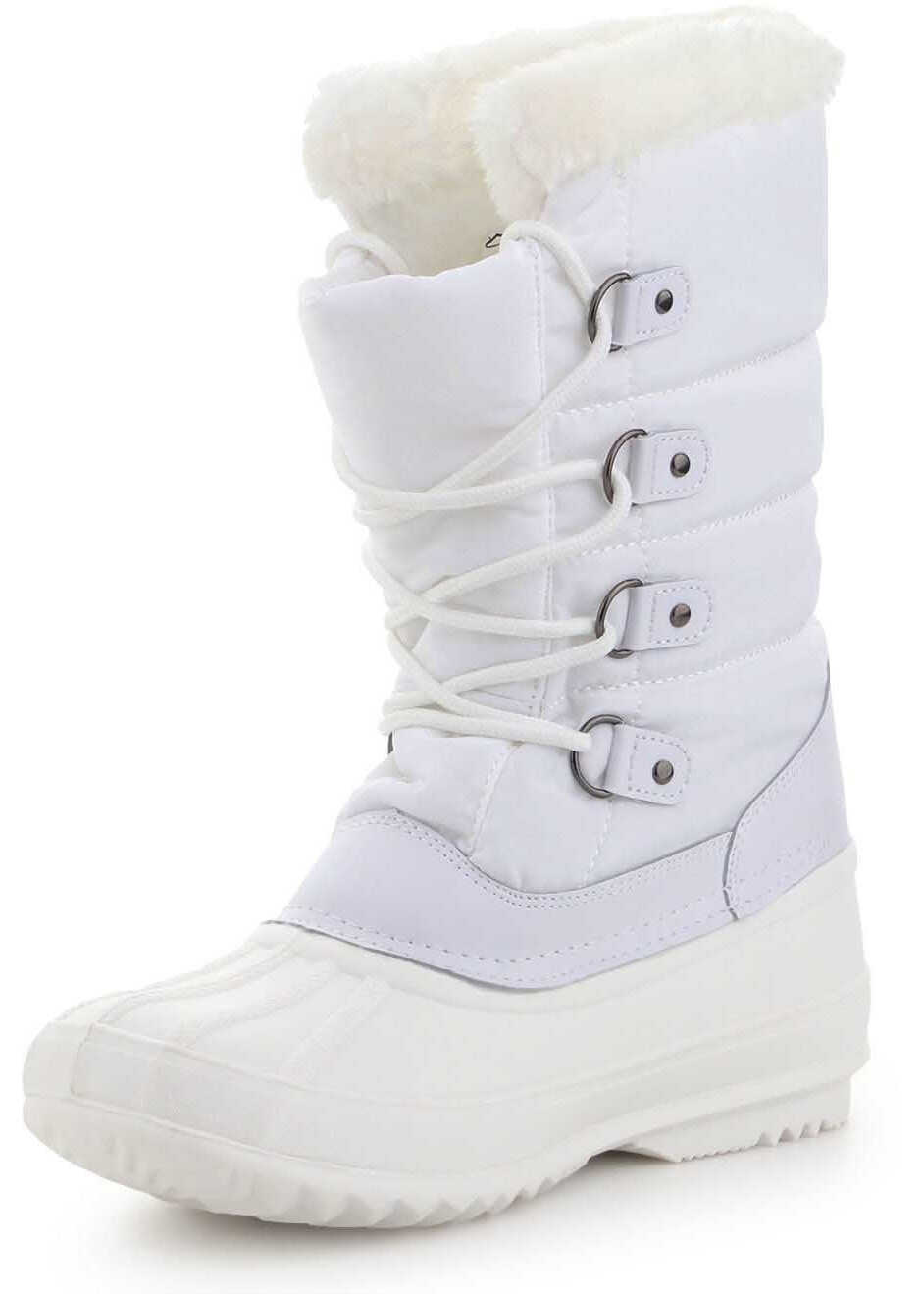 Cizme de iarna Geographical Norway Jenny White White Femei (BM 16727589) 3