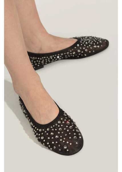 Balerini Tory Burch Ballerina With Crystals BLACK Femei (BM 16727688) 2