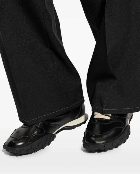 Sneakers Jil Sander Low Leather Sneaker BLACK Barbati (BM 16727697) 5