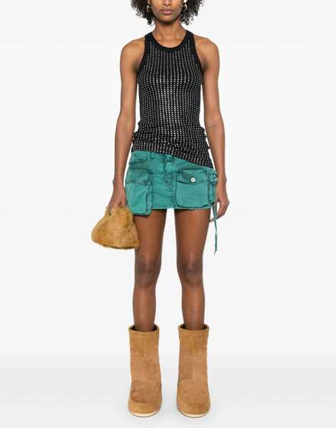 Bluze THE ATTICO Tank Top Black BLACK Femei (BM 16727871) 2