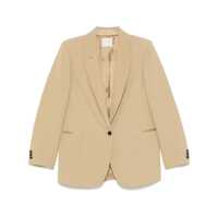 Geci Forte_Forte Envers Satin Regular Jacket Clothing Femei