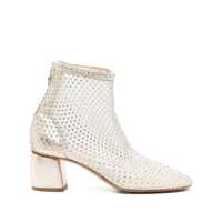 Bocanci Forte_Forte Strass Mesh Ankle Boots Shoes Femei