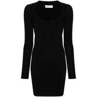 Rochii Saint Laurent Knitted Mini Dress Femei