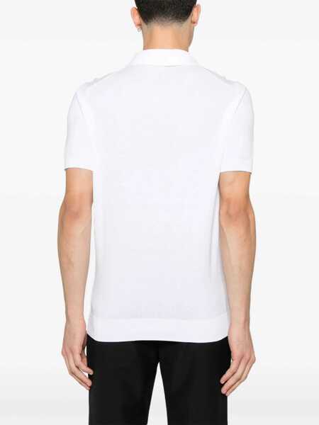 Tricouri Polo Fedeli Fedeli Polo Shirts WHITE Barbati (BM 16729224) 3