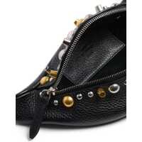 Genti Valentino Garavani Dama - Borsete Valentino Garavani Black Leather Belt Bag With Studs And Shoulder Strap NERO Femei (BM 16730697) - B-mall.ro