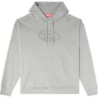 Bluze de trening Men's Grey Cotton Hoodie With Kangaroo Pocket Barbati