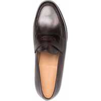 Pantofi casual JOHN LOBB pentru Barbati - Pantofi casual JOHN LOBB Dark Brown Leather Oxford Shoes With Tapered Design DARK BROWN Barbati (BM 16730874) - B-mall.ro