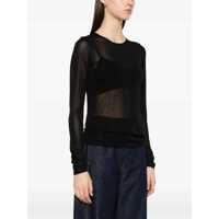 Pulovere Golden Goose Dama - Pulovere Golden Goose Black Viscose Sweater With Small Metallic Applications BLACK Femei (BM 16731141) - B-mall.ro