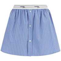 Fuste scurte HOMME GIRLS Dama - Fuste scurte HOMME GIRLS Blue Striped Mini Skirt BOLD BLUE STRIPE Femei (BM 16731435) - B-mall.ro