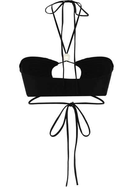 Sutiene Magda Butrym Pearl Bikini Top BLACK Femei (BM 16732260) 2