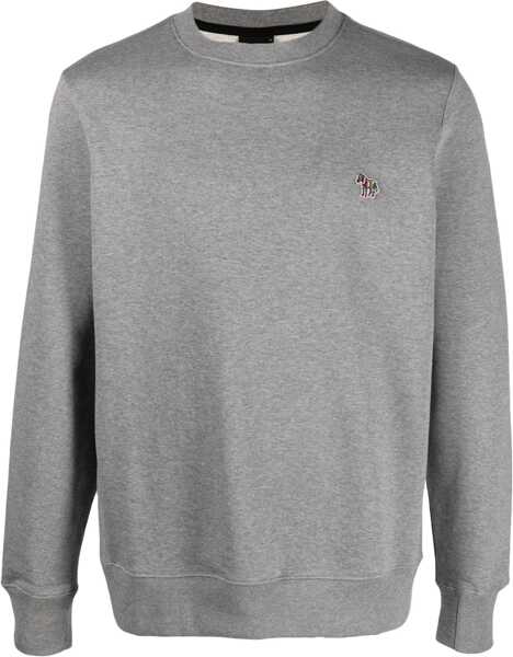 Bluze de trening Paul Smith Sweatshirt With Zebra Patch GREY Barbati (BM 16732290) 1