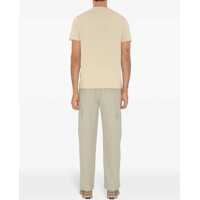 Tricouri Burberry pentru Barbati - Tricouri Burberry Check Appliqu T-Shirt BEIGE Barbati (BM 16732452) - B-mall.ro