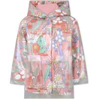 Paltoane Waterproof Jacket With All-Over Print Fete