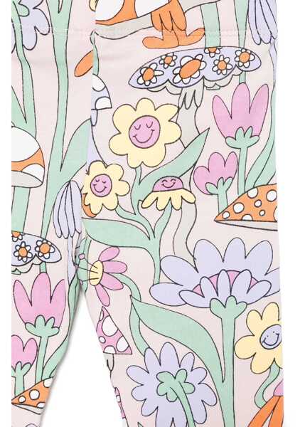 Pantaloni casual Stella McCartney All-Over Print Leggings MULTICOLOUR Fete (BM 16732569) 3