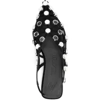 Balerini THE ATTICO Dama - Balerini THE ATTICO Grid Ballerina BLACK Femei (BM 16732626) - B-mall.ro