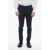 CORNELIANI Id Stretch Cotton Chinos Pants With Belt Loops Blue