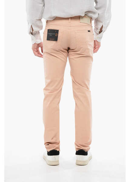 Pantaloni casual CORNELIANI Cotton Pants With Embroidered Logo Orange Barbati (BM 16732755) 2