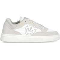 Sneakers Pinko Casual And Elegant Beige Leather Sneakers Mandy 10