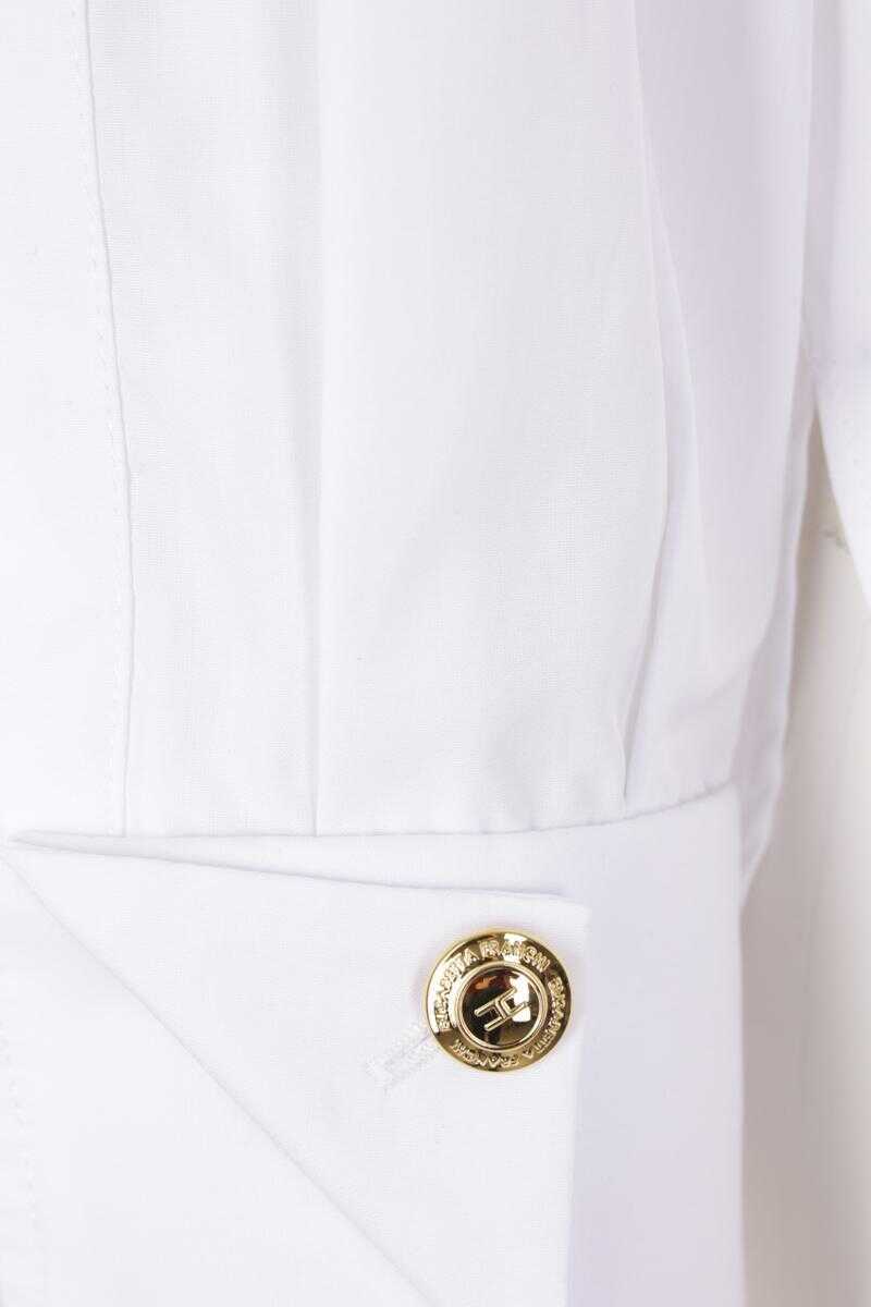 Camasi Elisabetta Franchi Elisabetta Franchi Shirts WHITE Femei (BM 16734108) 3