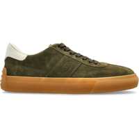 Pantofi casual Olive Green Suede Lace-Up Shoes With Non-Slip Sole Barbati