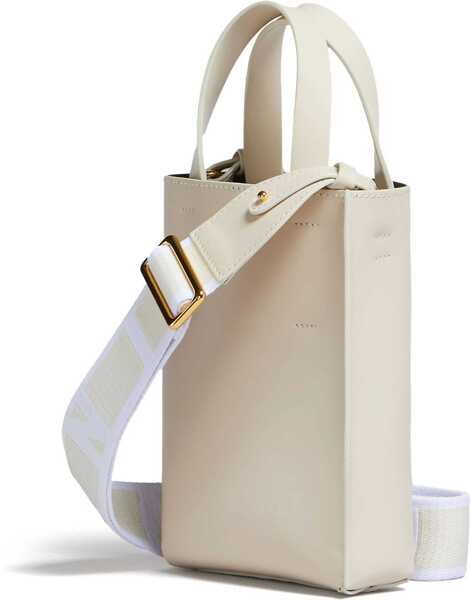 Genti tip postas Marni Dwarf Museum Bag IVORY Femei (BM 16736049) 3