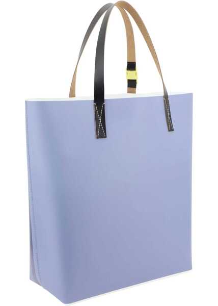 Genti de mana Marni Tribeca Shopping Bag AZURE Barbati (BM 16736061) 2