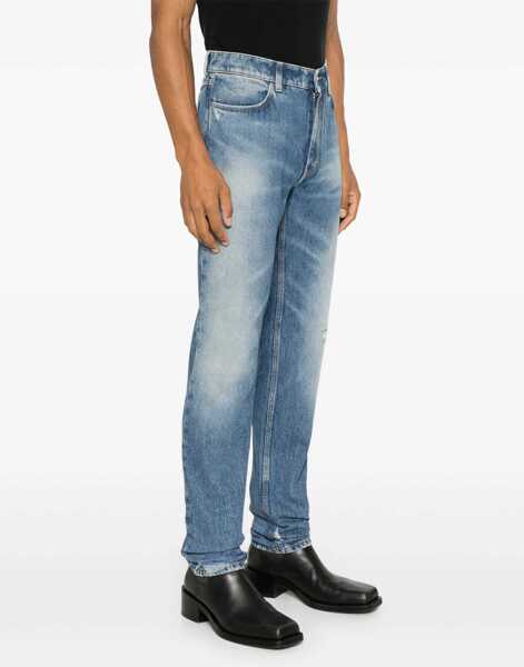 Blugi drepti Givenchy Slim Fit Denim Jeans DENIM Barbati (BM 16736073) 3