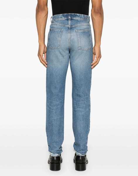 Blugi drepti Givenchy Slim Fit Denim Jeans DENIM Barbati (BM 16736073) 4