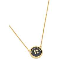 Coliere Marc Jacobs "Button Pendant" Necklace