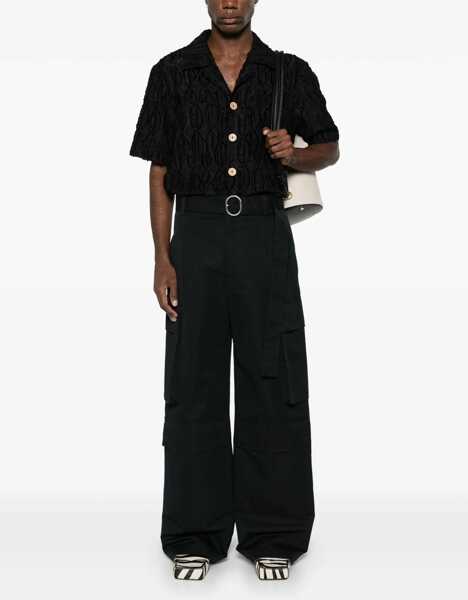 Pantaloni casual Jil Sander Cargo Pants BLACK Barbati (BM 16736091) 2
