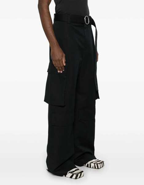Pantaloni casual Jil Sander Cargo Pants BLACK Barbati (BM 16736091) 3