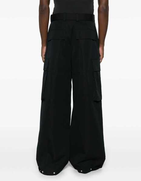 Pantaloni casual Jil Sander Cargo Pants BLACK Barbati (BM 16736091) 4