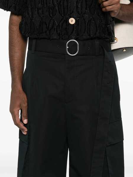 Pantaloni casual Jil Sander Cargo Pants BLACK Barbati (BM 16736091) 5