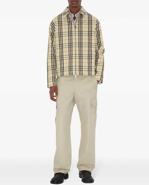 Jachete Burberry Vintage Check Jacket BEIGE Barbati (BM 16736121) 2