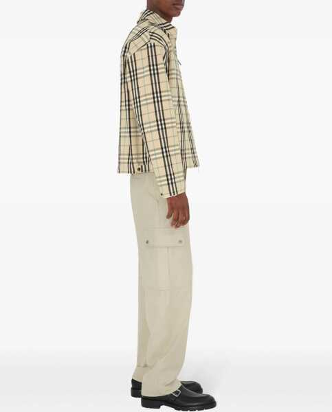 Jachete Burberry Vintage Check Jacket BEIGE Barbati (BM 16736121) 3