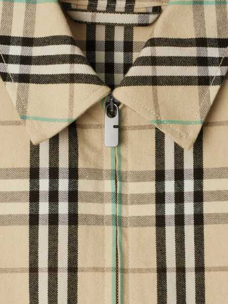 Jachete Burberry Vintage Check Jacket BEIGE Barbati (BM 16736121) 5
