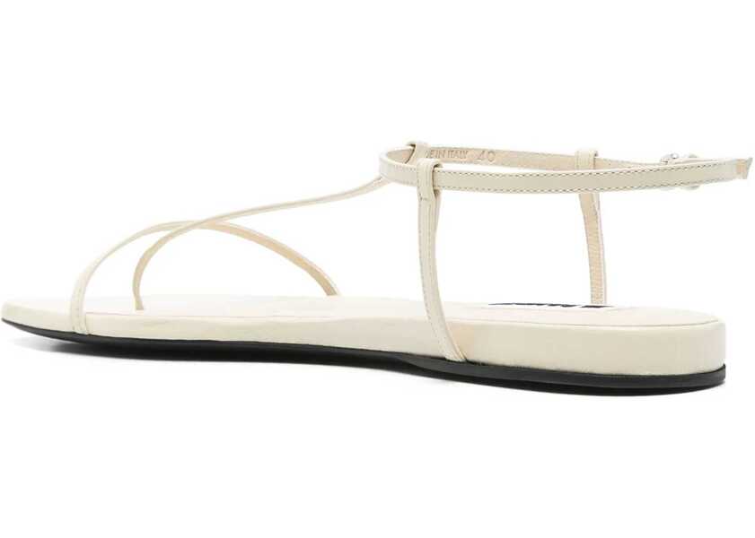 Sandale Jil Sander Leather Sandal IVORY Femei (BM 16736136) 3