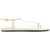 Jil Sander Leather Sandal IVORY