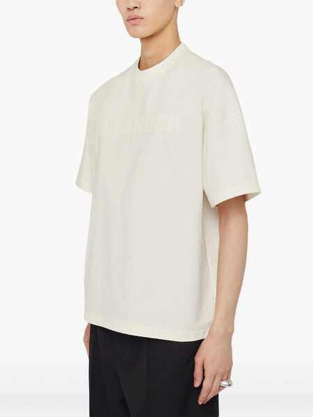 Tricouri Jil Sander Cotton T-Shirt WHITE Barbati (BM 16736190) 4