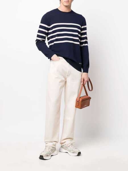 Blugi drepti A.P.C. Jeans Martin BEIGE Barbati (BM 16736205) 2