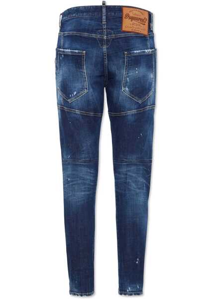 Blugi drepti DSQUARED2 Perfect Clean Wash Tidy Biker Jeans DENIM Barbati (BM 16736304) 2