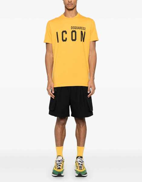 Pantaloni scurti DSQUARED2 Bermuda Cargo BLACK Barbati (BM 16736331) 2