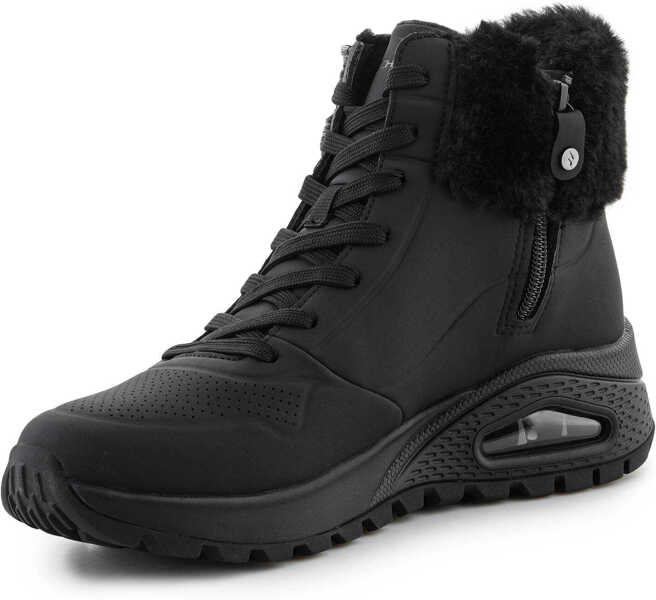Cizme de iarna SKECHERS UNO RUGGED Fall Air Black Black Femei (BM 16736679) 3