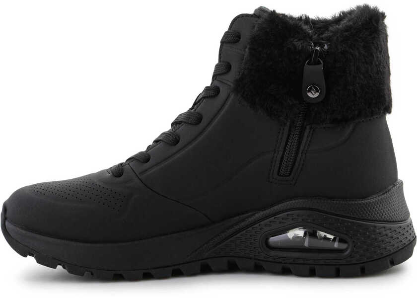 Cizme de iarna SKECHERS UNO RUGGED Fall Air Black Black Femei (BM 16736679) 4