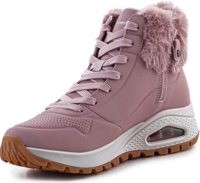 Cizme de iarna SKECHERS UNO RUGGED Fall Air blush Pink Femei (BM 16736682) 3