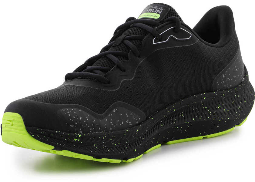 Pantofi alergare SKECHERS Go Run Consistent Black/lime Barbati (BM 16736706) 3